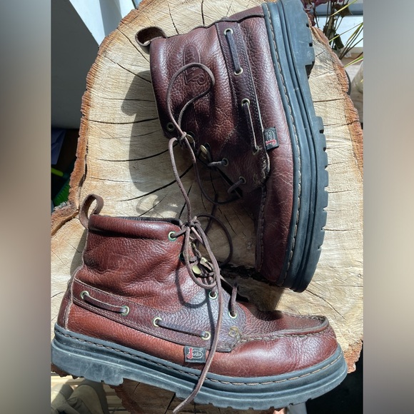 COPY - Men`s Justin Chukka Rustic Brown - Picture 1 of 7